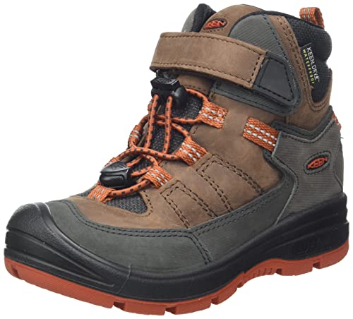 KEEN Redwood MID WP-C Hiking Boot, Coffee Bean/Picante, 25/26 EU von KEEN