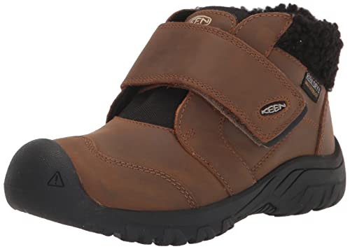 KEEN Kinder Kootenay 4 Mid Waterproof Stiefelette, Gerösteter Kokosdampf, 27/28 EU von KEEN