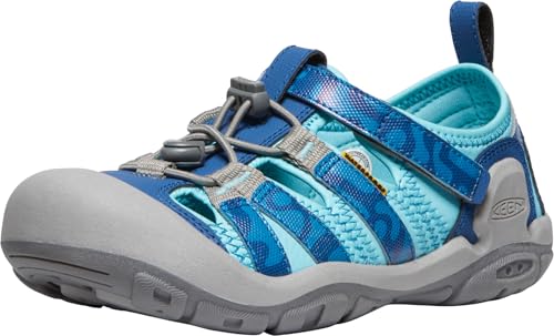 KEEN Knotch Creek Sandale, Fjord Blue/Ipanema, 26 EU von KEEN