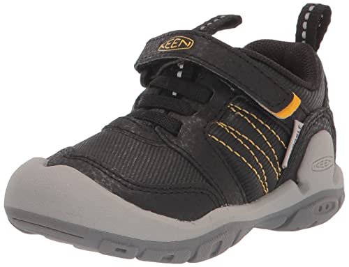 KEEN Knotch Peak Sneaker, Black Gelb, 37 EU von KEEN