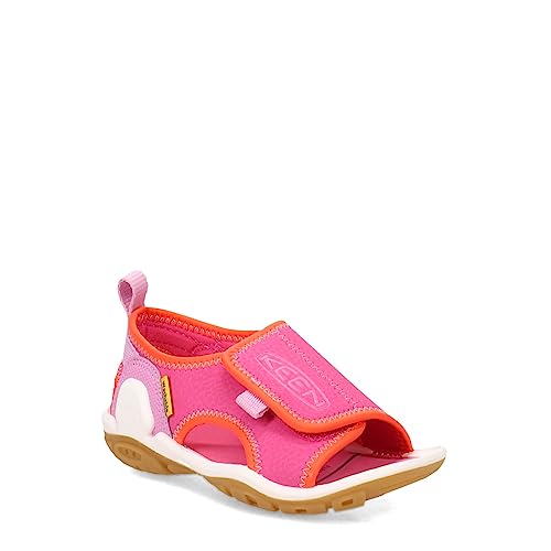 KEEN Jungen Unisex Kinder Knotch River OT Sandalen, Magenta/Lilac Chiffon, 24 EU von KEEN