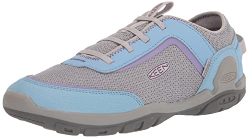 KEEN Knotch Tracer Sneaker, Silber, blau, 39 EU von KEEN