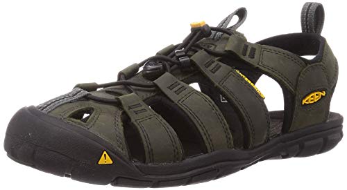 KEEN M Clearwater CNX Leather Schwarz - Leichte Herren Leder-Sandale, Größe EU 41 - Farbe Magnet - Black KEEN M Clearwater CNX Leather Schwarz - Leichte Herren Leder-Sandale, Größe EU 41 - Farbe Magnet - Black von KEEN