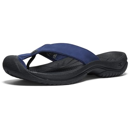 KEEN Men's Waimea H2 Toe Protecting Flip-Flops, Naval Academy/Black, 40.5 EU KEEN Men's Waimea H2 Toe Protecting Flip-Flops, Naval Academy/Black, 40.5 EU von KEEN