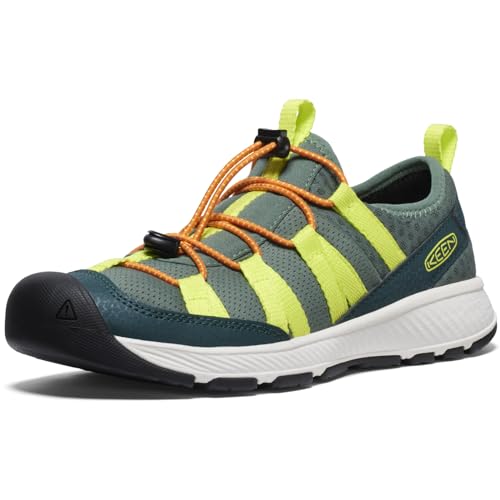 KEEN Motozoa Sneaker, Sea Moss/Scarlet Ibis, 30 EU von KEEN