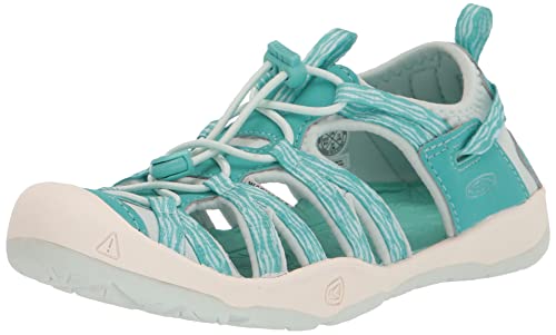 KEEN Unisex Kinder Moxie Sandalen, Waterfall Blue Glass, 32/33 EU von KEEN