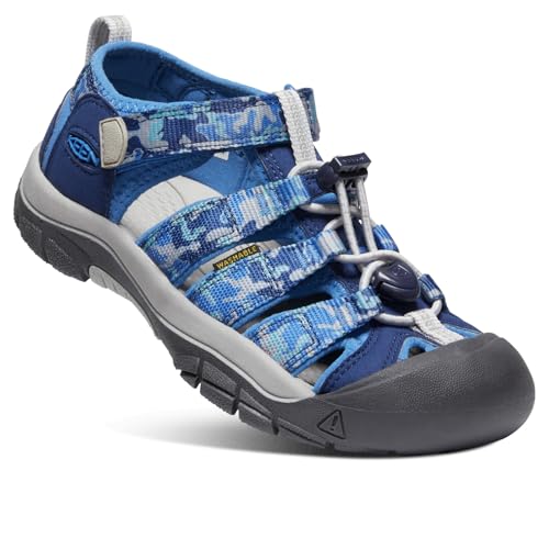 KEEN Newport H2 Closed Toe Sandalen, Camo/Bright Cobalt, 24 EU KEEN Newport H2 Closed Toe Sandalen, Camo/Bright Cobalt, 24 EU von KEEN