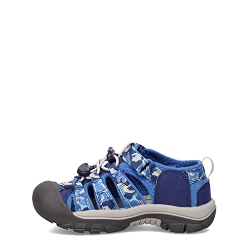 KEEN Newport H2 Sandalen, Camo/Bright Cobalt, 34 EU von KEEN