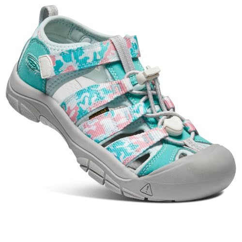 KEEN Unisex Kinder Newport H2 Sandalen, Camo Pink Icing, 37 EU von KEEN