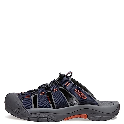 KEEN Newport Herren-Sandalen mit geschlossenem Zehenbereich, Sky Captain/Bombay Brown, 42.5 EU von KEEN