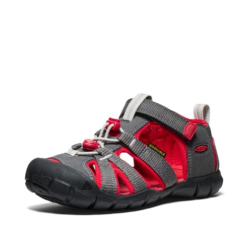 KEEN Seacamp 2 Cnx Unisex Kinder Sandalen, Magnet Red Carpet, 35 EU von KEEN