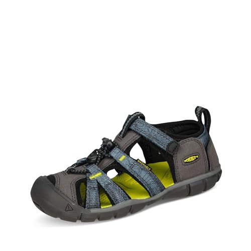 KEEN Seacamp 2 Cnx Unisex Kinder Sandalen , Grau Magnet Evening Primrose, 37 EU von KEEN