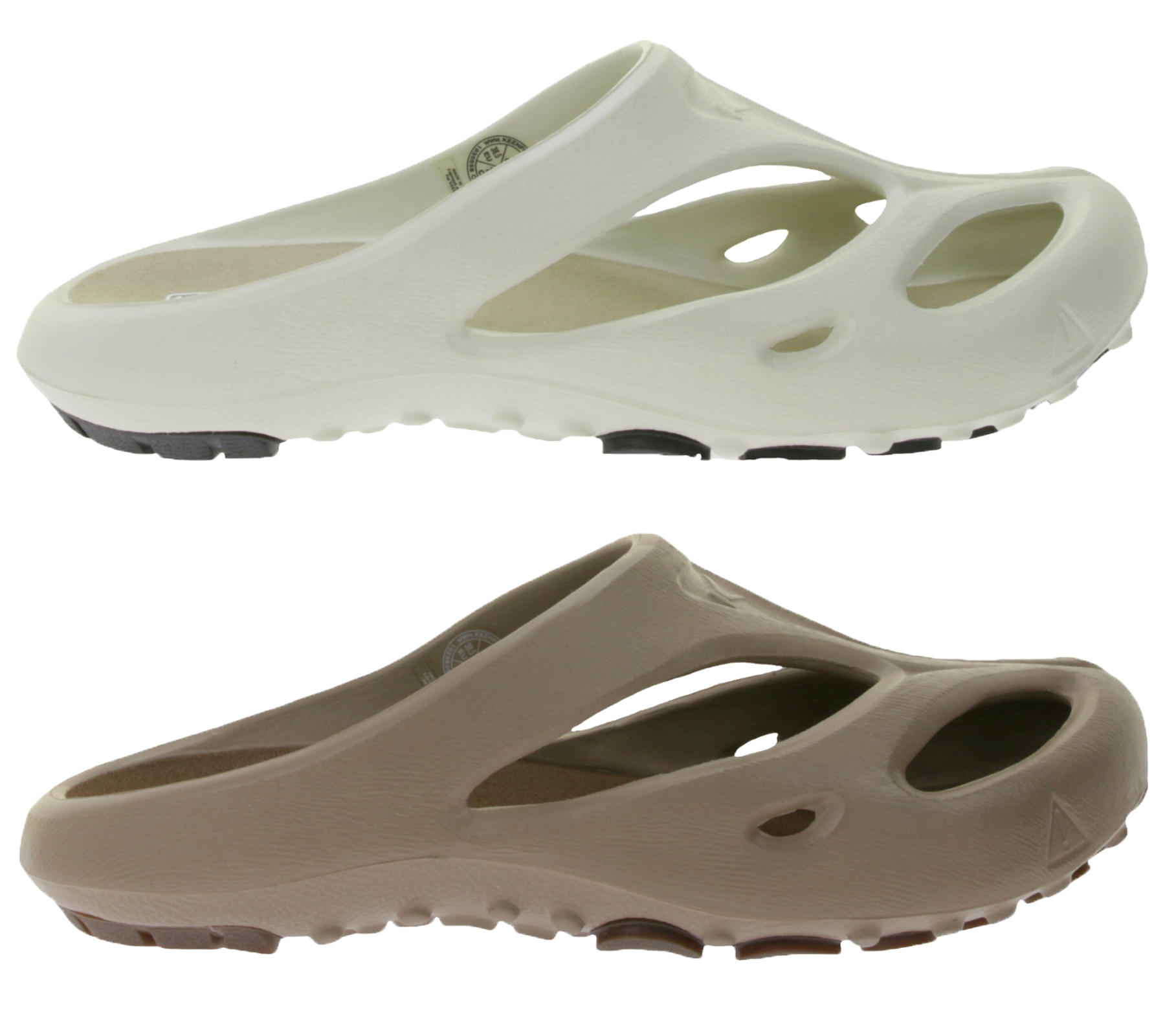KEEN Shanti Damen Clogs mit Eco Anti-Odor-Technologie Hausschuhe Weiß oder Braun KEEN Shanti Damen Clogs mit Eco Anti-Odor-Technologie Hausschuhe Weiß oder Braun von KEEN