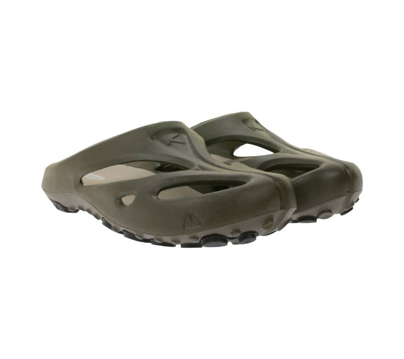 KEEN Shanti Herren Clogs mit strukturiertem Fußbett EVA-Konstruktion 1028606 Canteen/Plaza Taupe von KEEN