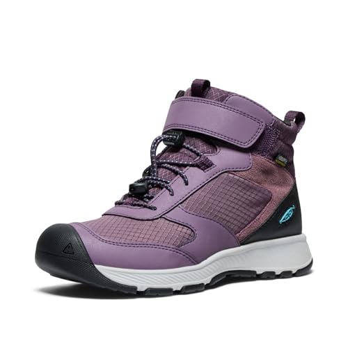 KEEN Skua Mid Waterproof Wanderstiefel, Black Plum/Plum Perfect, 39 EU KEEN Skua Mid Waterproof Wanderstiefel, Black Plum/Plum Perfect, 39 EU von KEEN