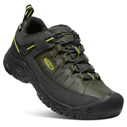 KEEN Targhee 3 Waterproof, Zapatos para Senderismo Hombre, Gris (Forest Night/Evening Primrose), 42 EU von KEEN