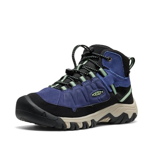 KEEN Targhee 4 Mid Waterproof Wanderstiefel, Skipper Blue Hemlock, 37 EU von KEEN