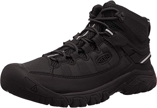 KEEN Targhee Exp Mid Wp Herren Wanderstiefel, schwarz, 45 EU von KEEN