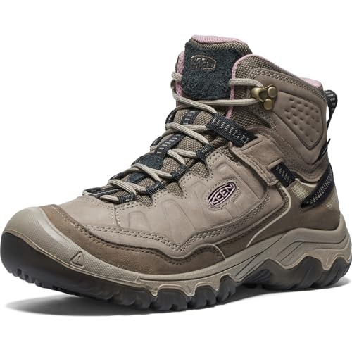 KEEN Targhee IV MID WP W-Brindle/NOSTALG Brindle/Nostalgia Rose - 10/40.5 von KEEN