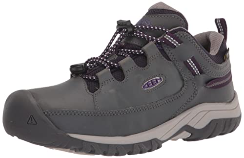 KEEN Targhee Low Waterproof Wanderstiefel, Magnet/Tillandsia Purple, 29 EU von KEEN