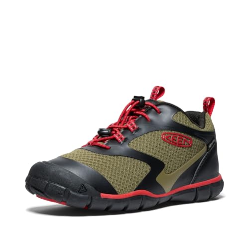 KEEN Tread Rover Waterproof Sneakers, Martini Olive/Red Carpet, 38 EU KEEN Tread Rover Waterproof Sneakers, Martini Olive/Red Carpet, 38 EU von KEEN
