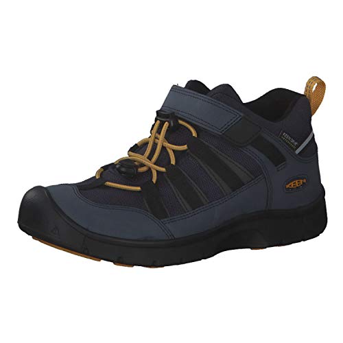 Keen Unisex-Kinder Hikeport 2 Low Height Waterproof Walking-Schuh, Blue Nights/Sunflower, 27/28 EU von KEEN