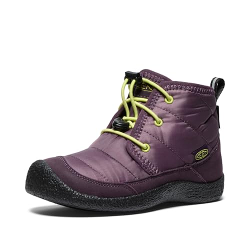 KEEN Unisex Kinder Howser 2 Waterproof Chukka Boots, Plum Perfect Daiquiri Green, 29 EU von KEEN