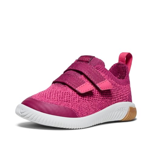 KEEN Unisex Kinder KNX Knit DS Sneakers, Beaujolais/Raspberry von KEEN