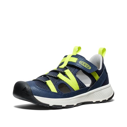 KEEN Unisex Kinder Motozoa Sandalen, Naval Academy/Evening Primrose KEEN Unisex Kinder Motozoa Sandalen, Naval Academy/Evening Primrose von KEEN