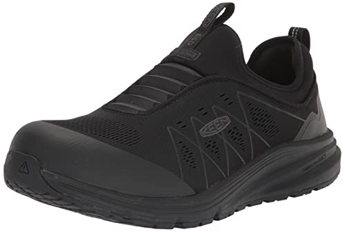 KEEN Utility Herren Vista Energy Shift Low Composite Toe ESD Slip on Industrial M, schwarz/schwarz, 41.5 EU von KEEN