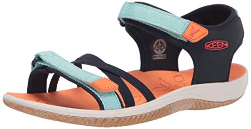 KEEN Unisex Kinder Verano-c Sandal, Black Iris Blue Tint, 29 EU von KEEN