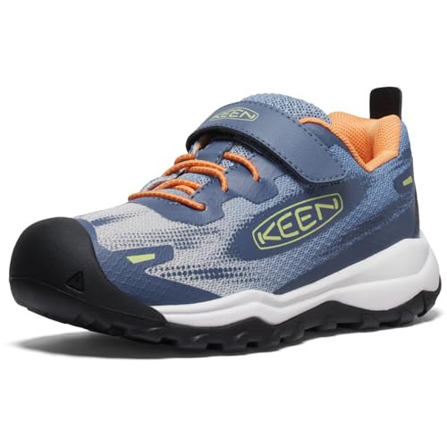 KEEN Wanduro Speed Sneakers, Vintage Indigo/Tangerine, 29 EU von KEEN