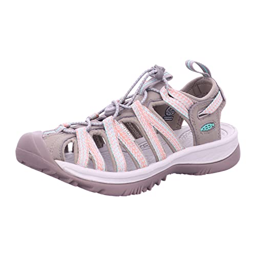 KEEN Whisper Women, 7.0US Women/37.5 EU, taupe/coral von KEEN