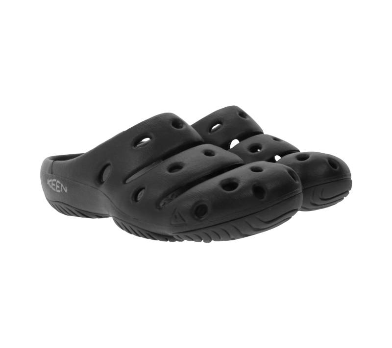 KEEN Yogui Clog für Damen mit Eco Anti-Odor Pantoffeln mit strukturiertem Fußbett 1028812 Schwarz von KEEN