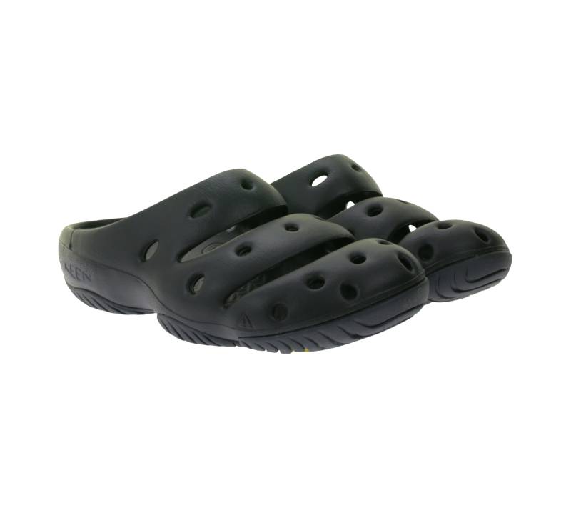 KEEN Yogui Clog für Herren mit Eco Anti-Odor Pantoffeln mit strukturiertem Fußbett 1028957 Schwarz von KEEN