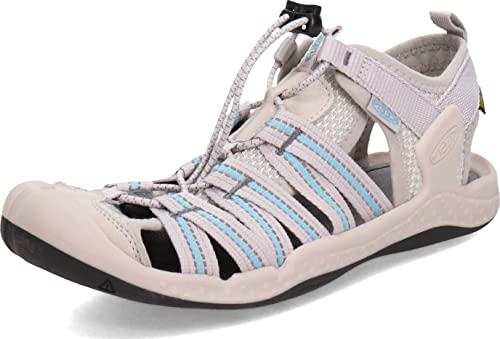 KEEN Damen Drift Creek H2 Sandalen, Vapor/Porcelain, 38.5 EU von KEEN