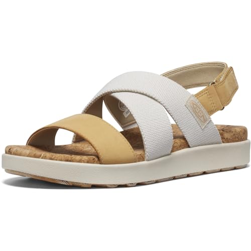 Keen Elle Criss Cross Womens - Birch Curry - 40.5 EU von KEEN