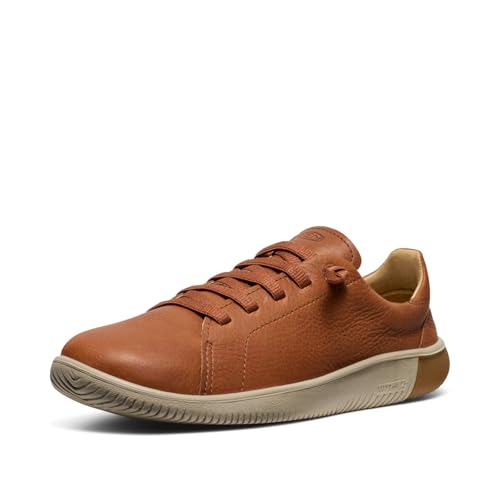 Keen Herren KNX Lace Leder Tortoise Shell Plaza Taupe Trainer 44.5 EU von KEEN