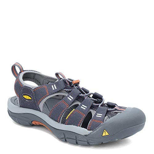 KEEN Herren Newport H2 Sandalen, India Ink/Rust, 42.5 EU von KEEN