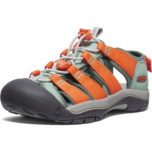 Keen Kinder Outdoorsandalen Newport Boundless Grün-Orange Textil-Synthetik-Mix, Farbauswahl:orange, Größe:32-33 Keen Kinder Outdoorsandalen Newport Boundless Grün-Orange Textil-Synthetik-Mix, Farbauswahl:orange, Größe:32-33 von KEEN