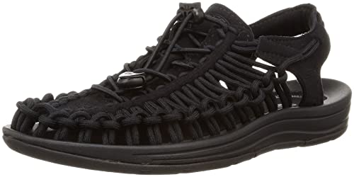 Keen Uneek, Damen Niedrig Plateau Sandalen, Schwarz (Nero), 42 EU von KEEN