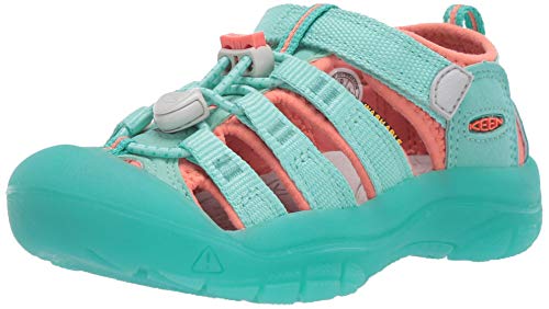 Keen Unisex-Kinder Newport H2 Sandale, Cockatoo/Coral, 37 EU von KEEN