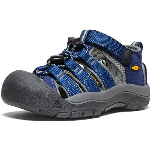 KEEN Unisex Kinder Newport H2 Sandalen, Blue Depths Gargoyle, 29 EU von KEEN