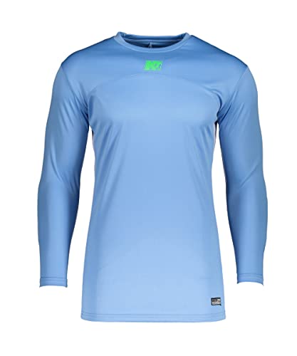 KEEPERsport - Profi Torwart Trikot gepolstert - Torhüter Shirt für Kinder und Erwachsene - Größe 128-XXL - blau von KEEPERsport