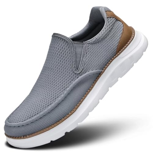 KEEZMZ Herren Boot Schuhe Casual Loafers Slip On Walking Kleid Sneakers Mesh Business Oxfords Arbeit Leichte weiche Sohle von KEEZMZ