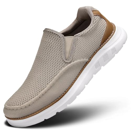 KEEZMZ Herren Boot Schuhe Casual Loafers Slip On Walking Kleid Sneakers Mesh Business Oxfords Arbeit Leichte weiche Sohle von KEEZMZ