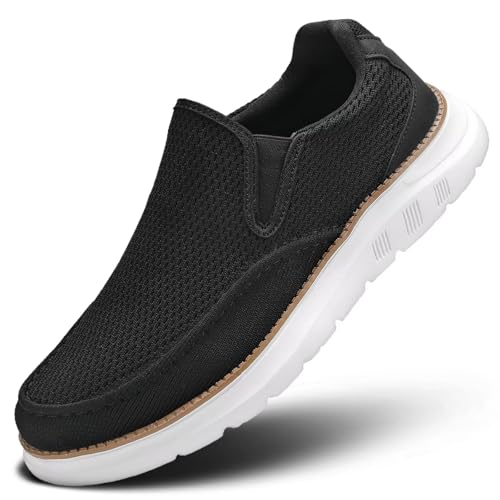 KEEZMZ Herren Boot Schuhe Casual Loafers Slip On Walking Kleid Sneakers Mesh Business Oxfords Arbeit Leichte weiche Sohle von KEEZMZ