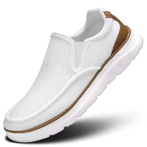 KEEZMZ Herren Boot Schuhe Casual Loafers Slip On Walking Kleid Sneakers Mesh Business Oxfords Arbeit Leichte weiche Sohle von KEEZMZ