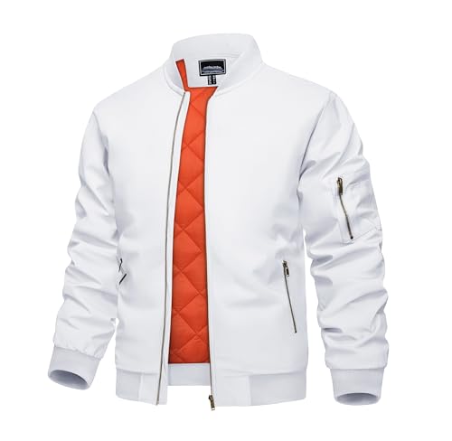 KEFITEVD Varsity Jacken für Männer Winterjacke für Männer Bomber Oberbekleidung Zip Up College Jacke Warm gefütterte Mäntel Winfproof Jacke KEFITEVD Varsity Jacken für Männer Winterjacke für Männer Bomber Oberbekleidung Zip Up College Jacke Warm gefütterte Mäntel Winfproof Jacke von KEFITEVD