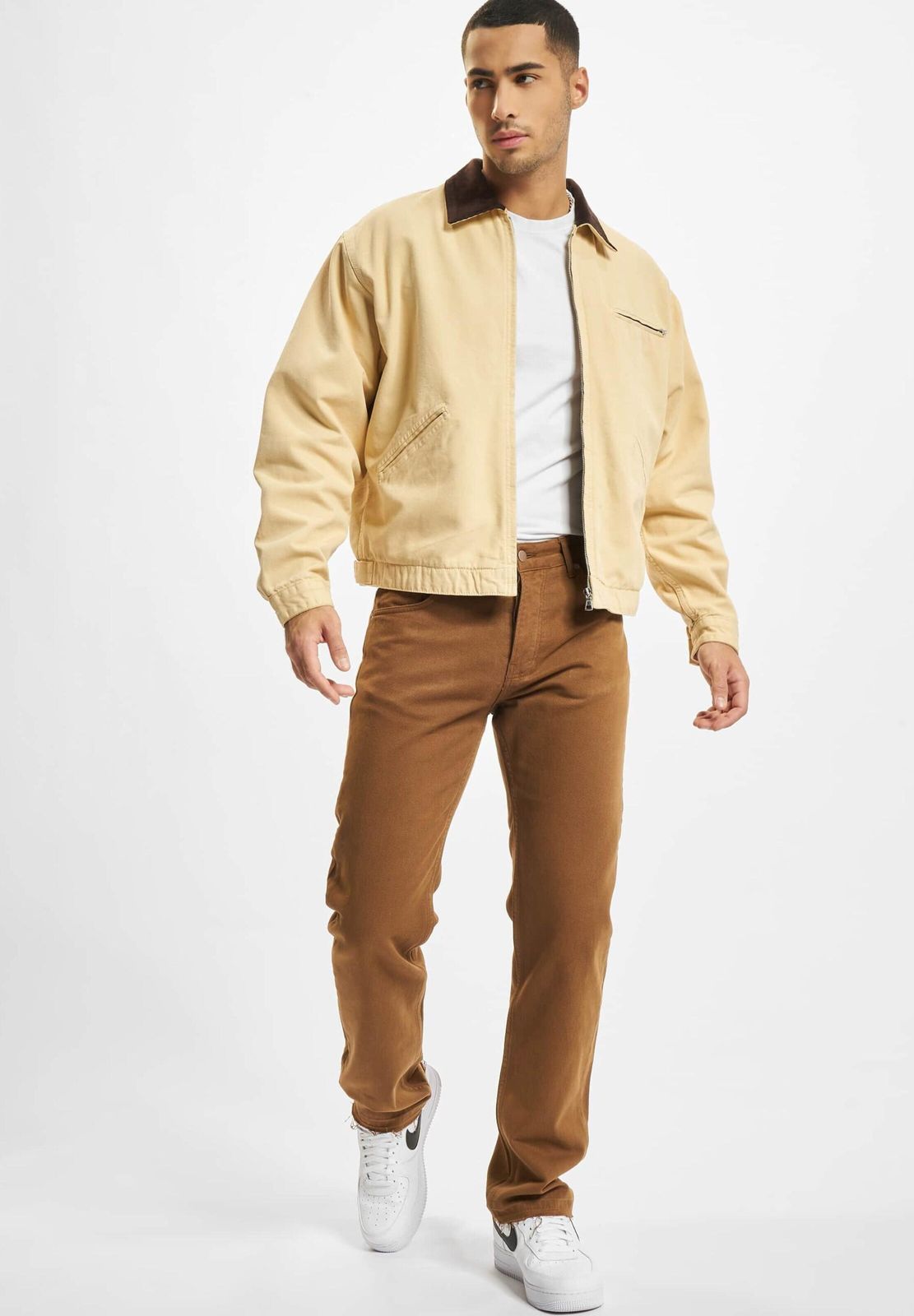 KEINE LIEBE Canvas Jeansjacke beige von KEINE LIEBE